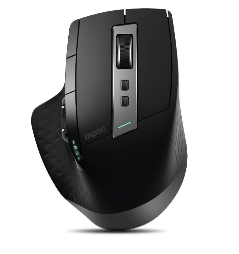RAPOO MT750S Multi-Device Bluetooth & 2.4G Wireless Mouse - Upto DPI 3200 Rechargeable Battery - MX Master Alternative  910-005710 RAPOO MT750S Multi-Device Bluetooth & 2.4G Wireless Mouse - Upto DPI 3200 Rechargeable Battery - MX Master Alternative  910-005710